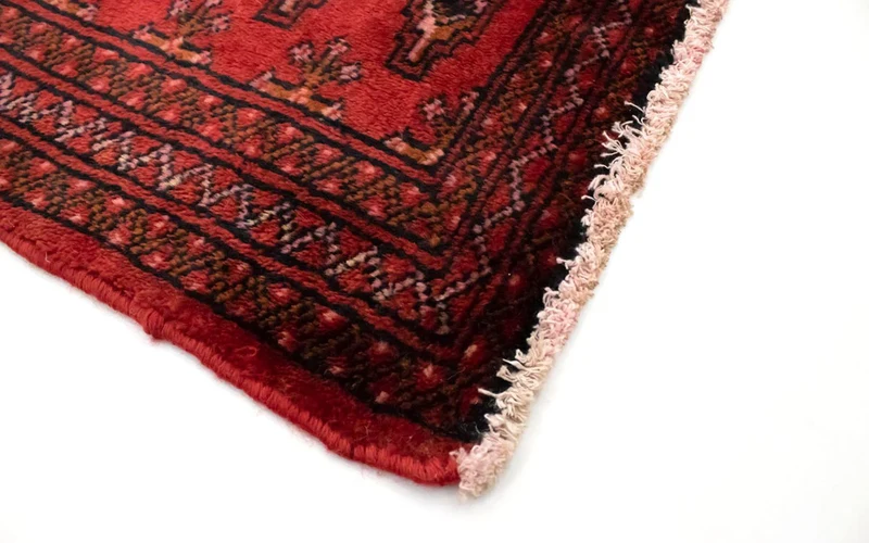 Turkaman Teppich 60x130cm - Orientteppich - rot