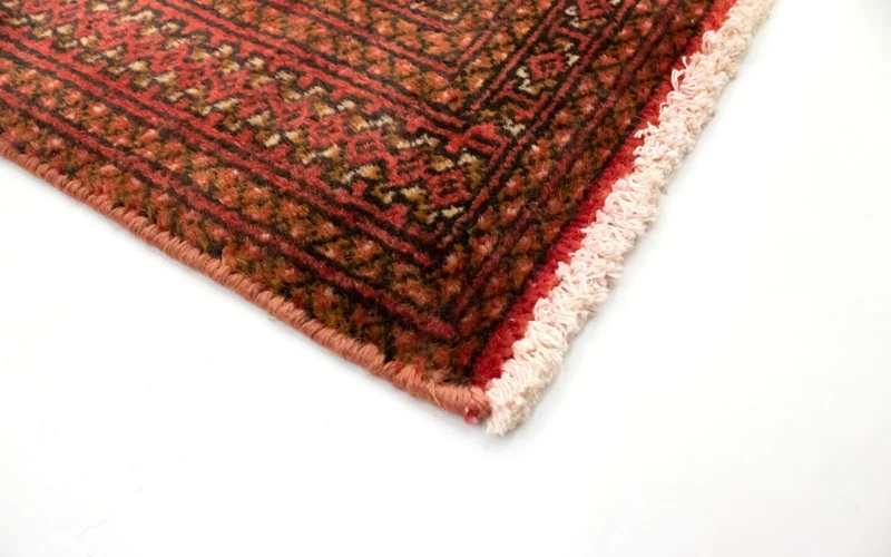 Turkaman Teppich 60x130cm - Orientteppich - rot