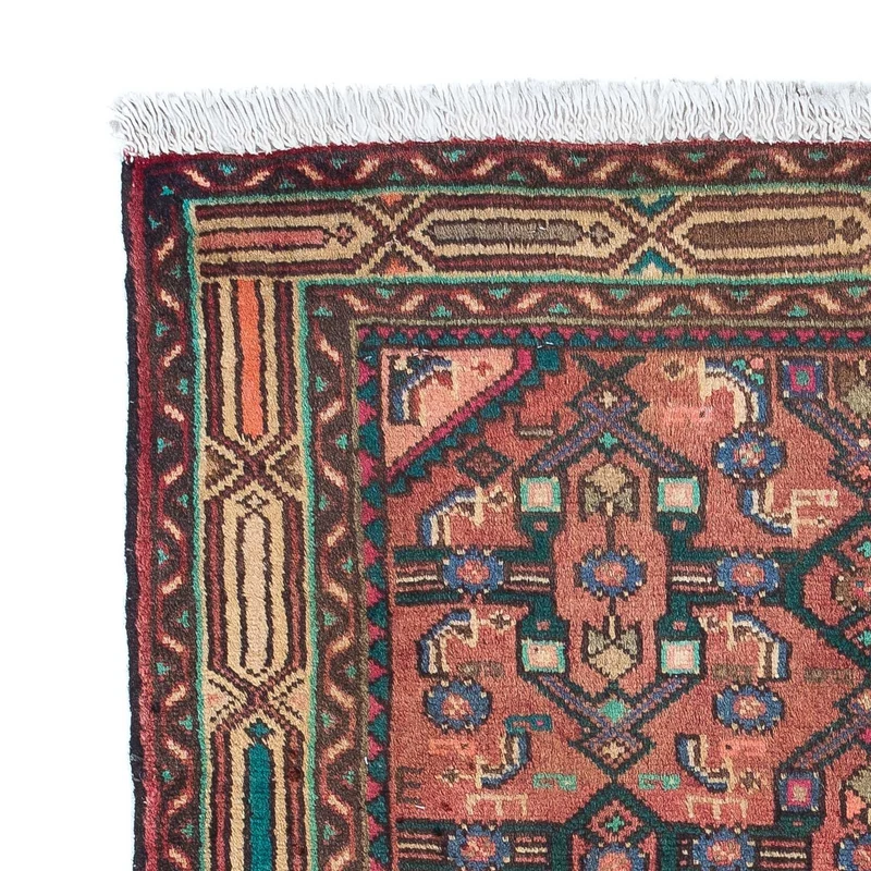 Perserteppich - Nomadic 80 x 124 cm - hellrot