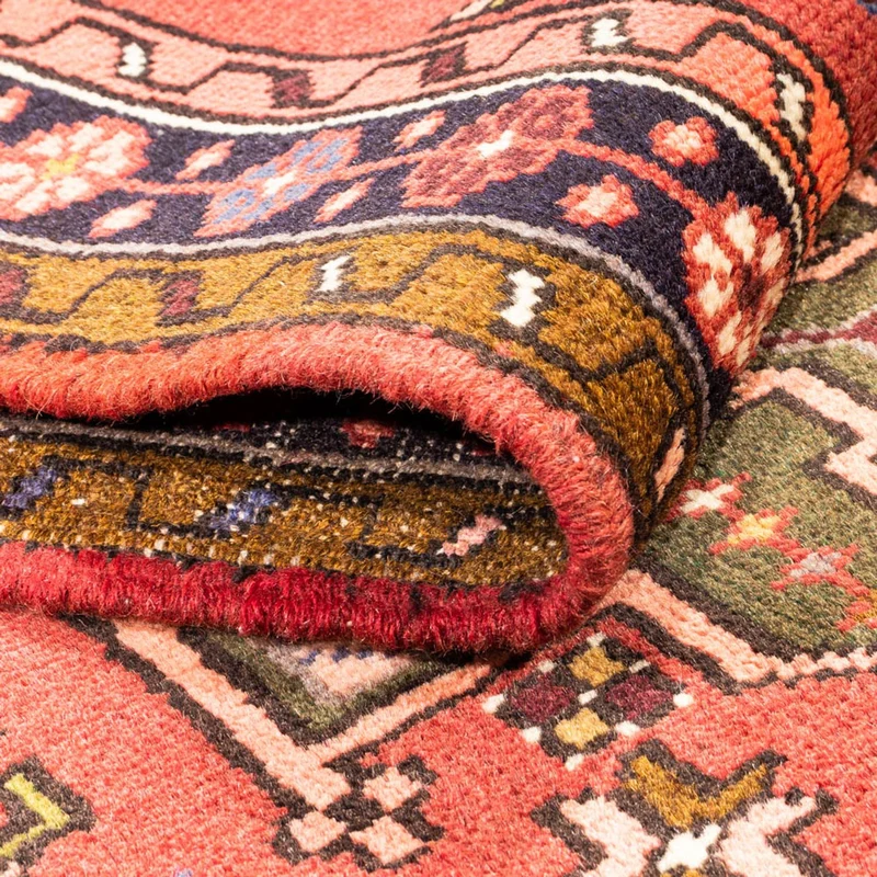Qaraja Teppich 66x292cm - Perserteppich - rot