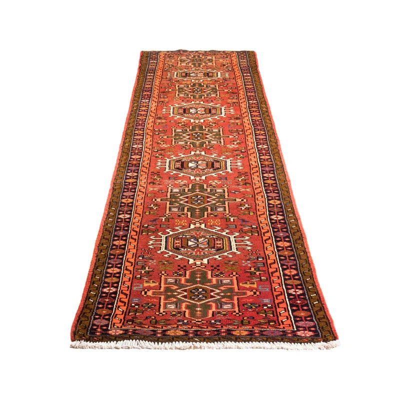 Qaraja Teppich 66x292cm - Perserteppich - rot