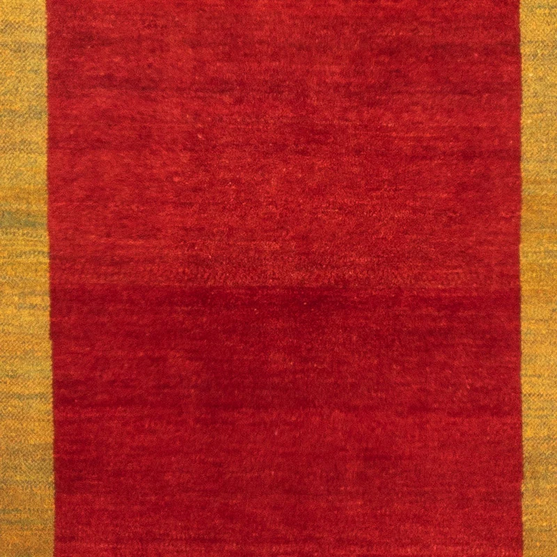 Gabbeh Persisch Teppich 82x120cm - Perserteppich Wollteppich - rot