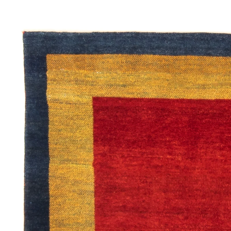 Gabbeh Persisch Teppich 82x120cm - Perserteppich Wollteppich - rot