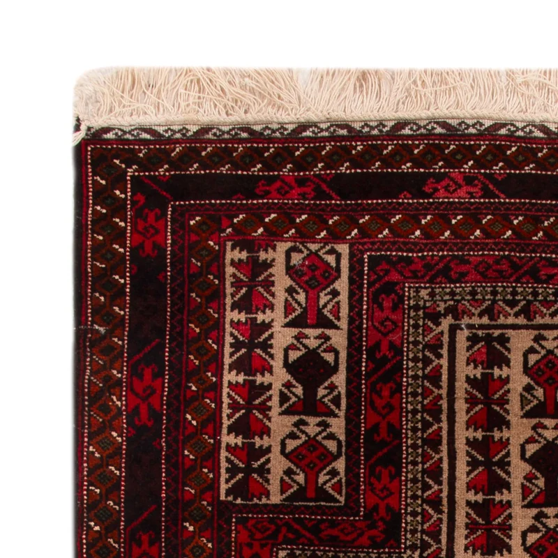 Belutsch Teppich 92x142cm - Orientteppich - beige