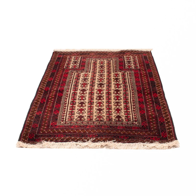 Belutsch Teppich 92x142cm - Orientteppich - beige