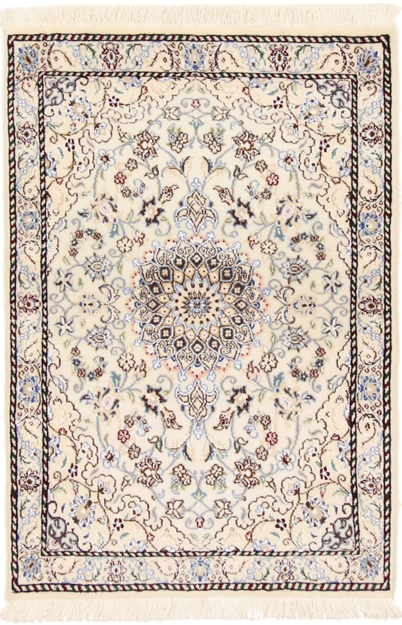 Perserteppich - Nain - Royal - 60 x 90 cm - beige
