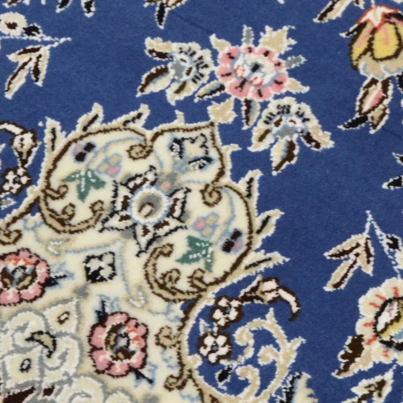 Perserteppich - Nain - Royal - 60 x 90 cm - blau