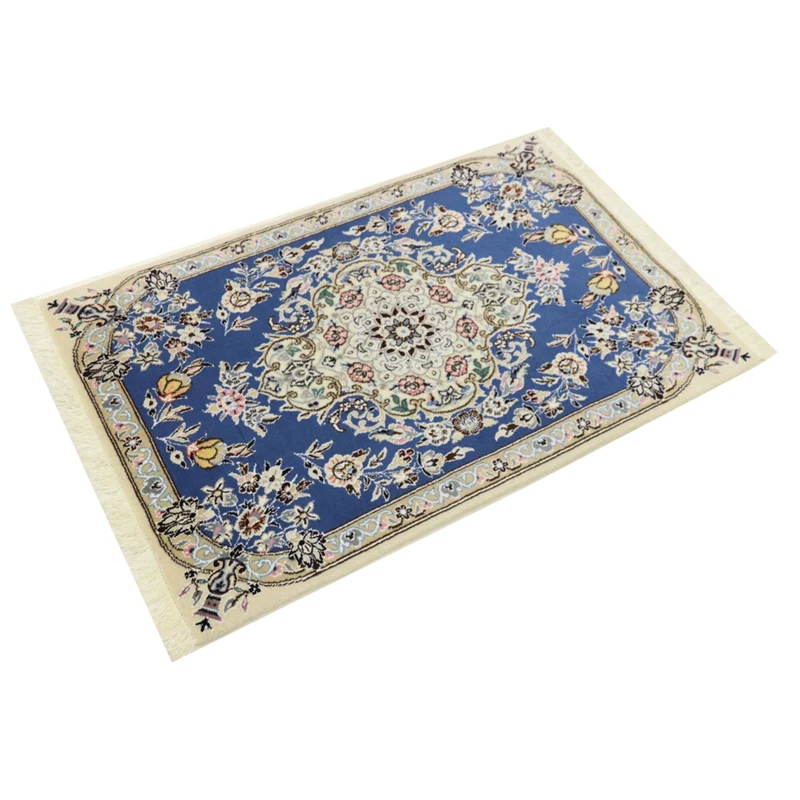 Perserteppich - Nain - Royal - 60 x 90 cm - blau