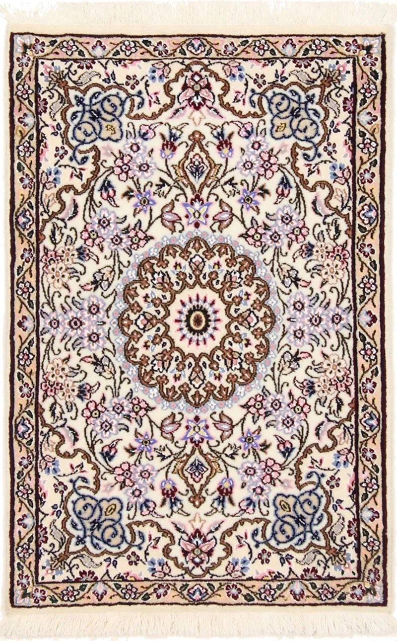 Perserteppich - Nain - Royal - 60 x 90 cm - beige