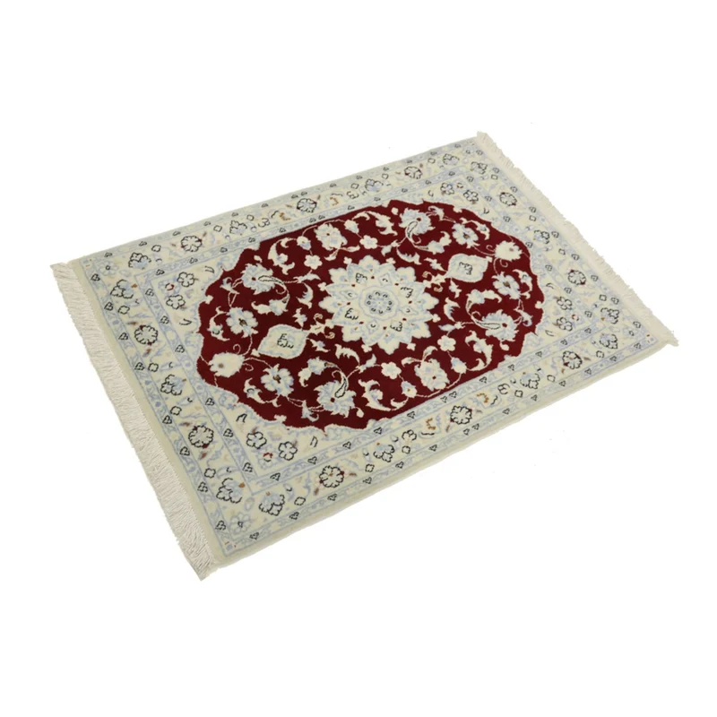 Perserteppich - Nain - Royal - 60 x 90 cm - rot