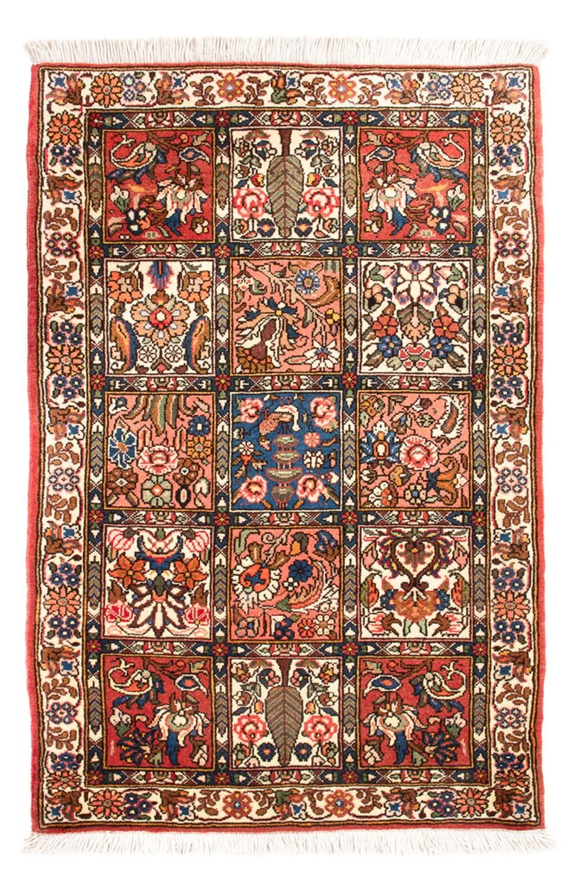 Bachtiar Teppich 64x100cm - Perserteppich - mehrfarbig