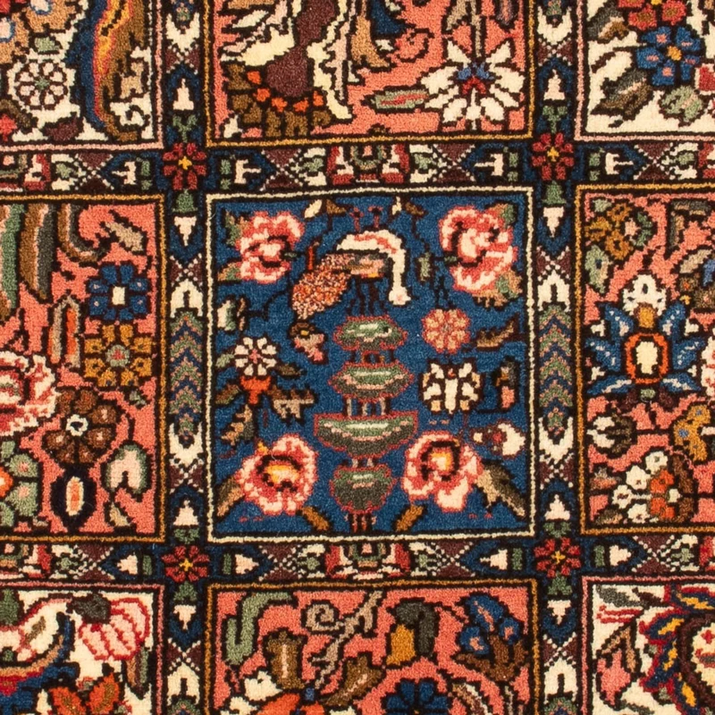 Bachtiar Teppich 64x100cm - Perserteppich - mehrfarbig