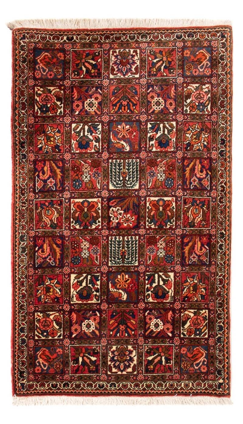 Bachtiar Teppich 64x100cm - Perserteppich - mehrfarbig