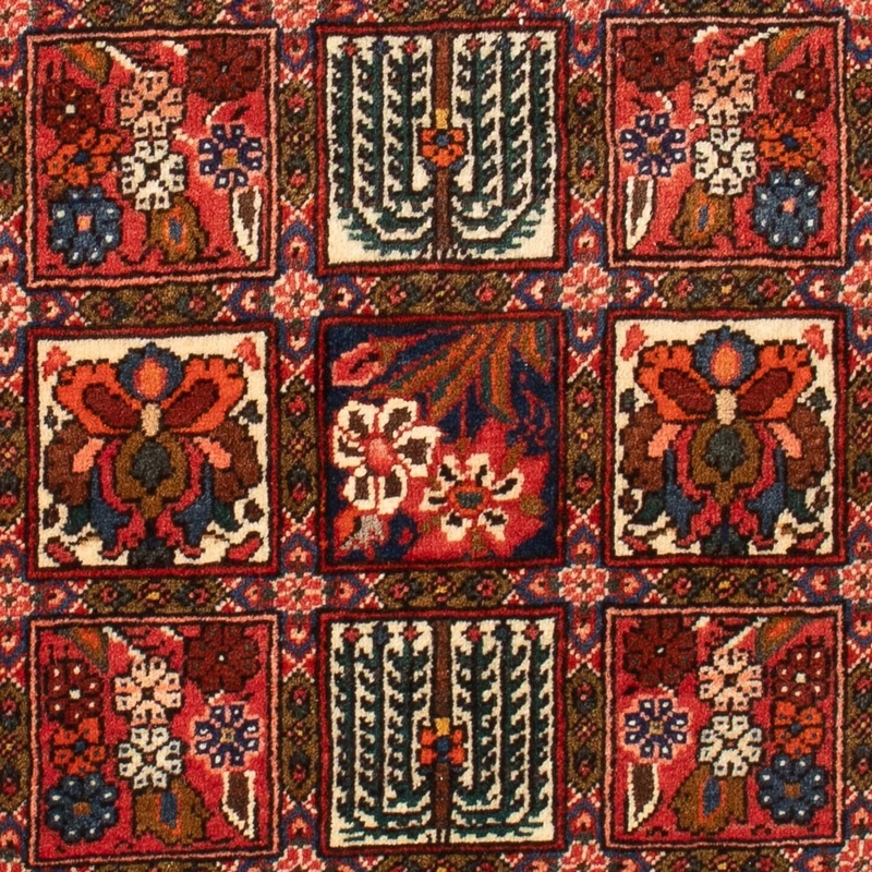 Bachtiar Teppich 64x100cm - Perserteppich - mehrfarbig
