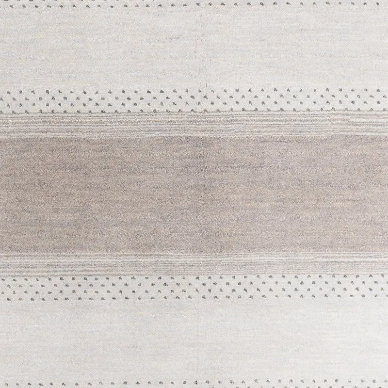 Loribaft Loom Teppich 170x240cm - Wollteppich - grau