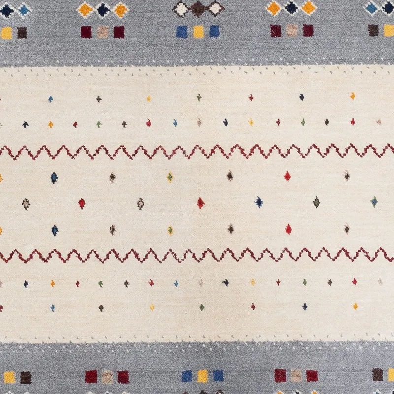 Loribaft Loom Teppich 170x240cm - Wollteppich - mehrfarbig
