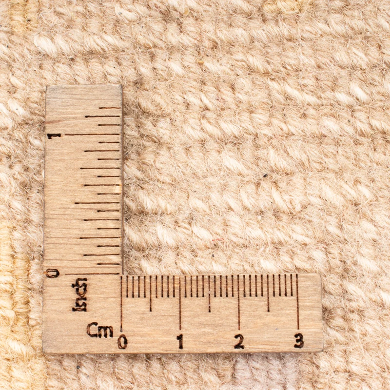 Nepal Teppich 170x240cm - Wollteppich - beige