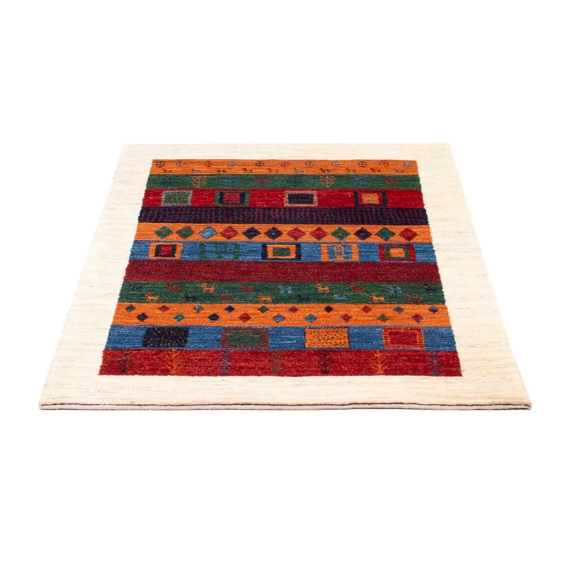 Loribaft Teppich Perser 83x129cm - Orientteppich - mehrfarbig