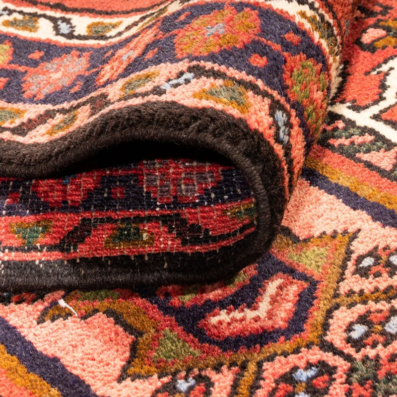 Qaraja Teppich 76x290cm - Perserteppich - rot