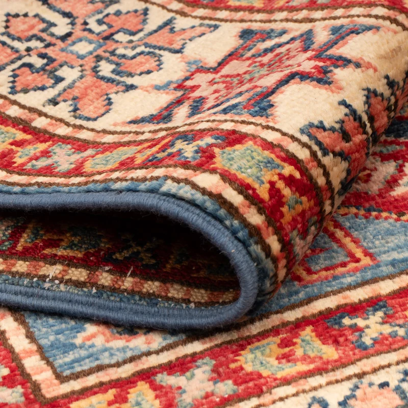 Kazak Teppich 82x125cm - Orientteppich - blau
