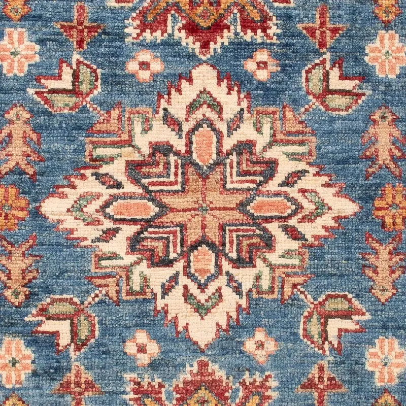 Kazak Teppich 83x125cm - Orientteppich - blau