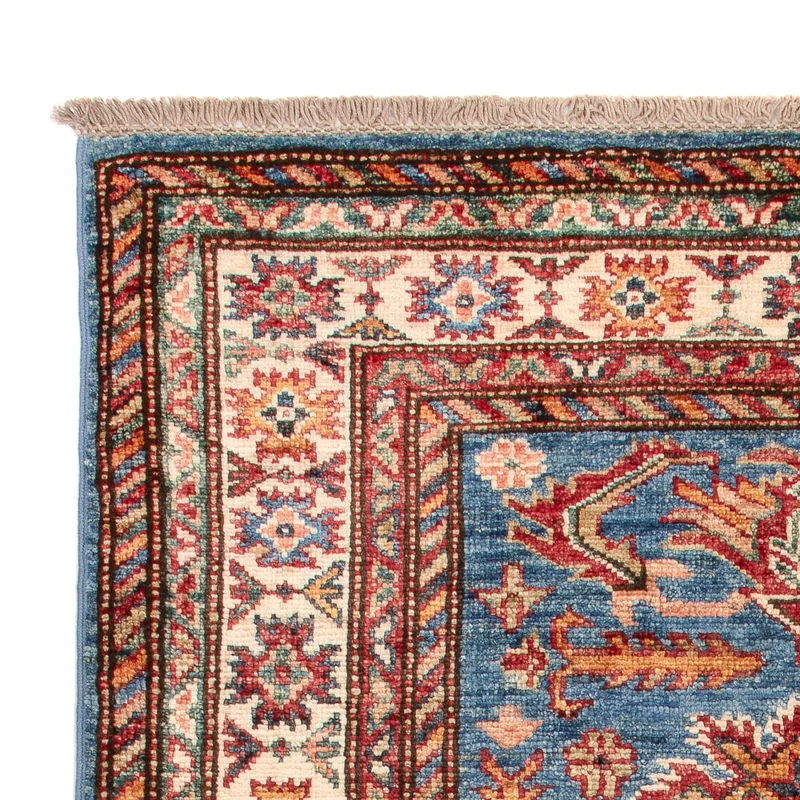 Kazak Teppich 83x125cm - Orientteppich - blau