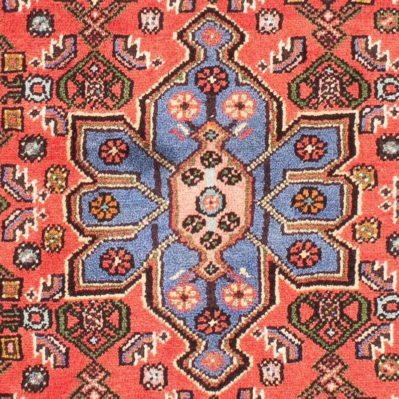 Hosseinabad Teppich 102x150cm - Perserteppich - rot
