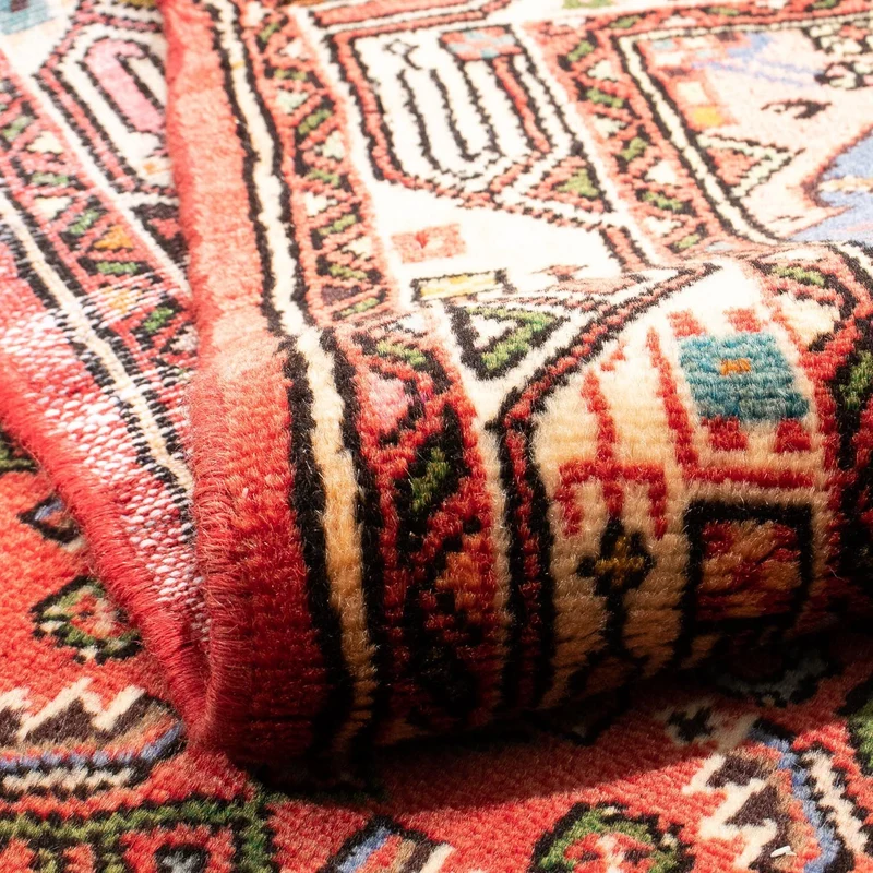 Hosseinabad Teppich 102x150cm - Perserteppich - rot