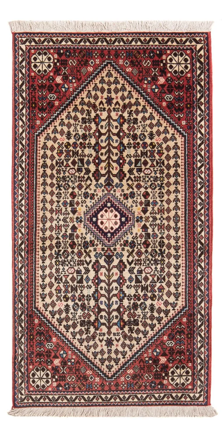 Abadeh Teppich 63x147cm - Perserteppich - creme