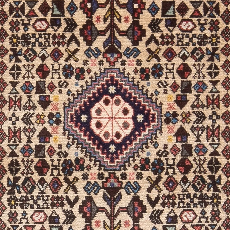 Abadeh Teppich 63x147cm - Perserteppich - creme