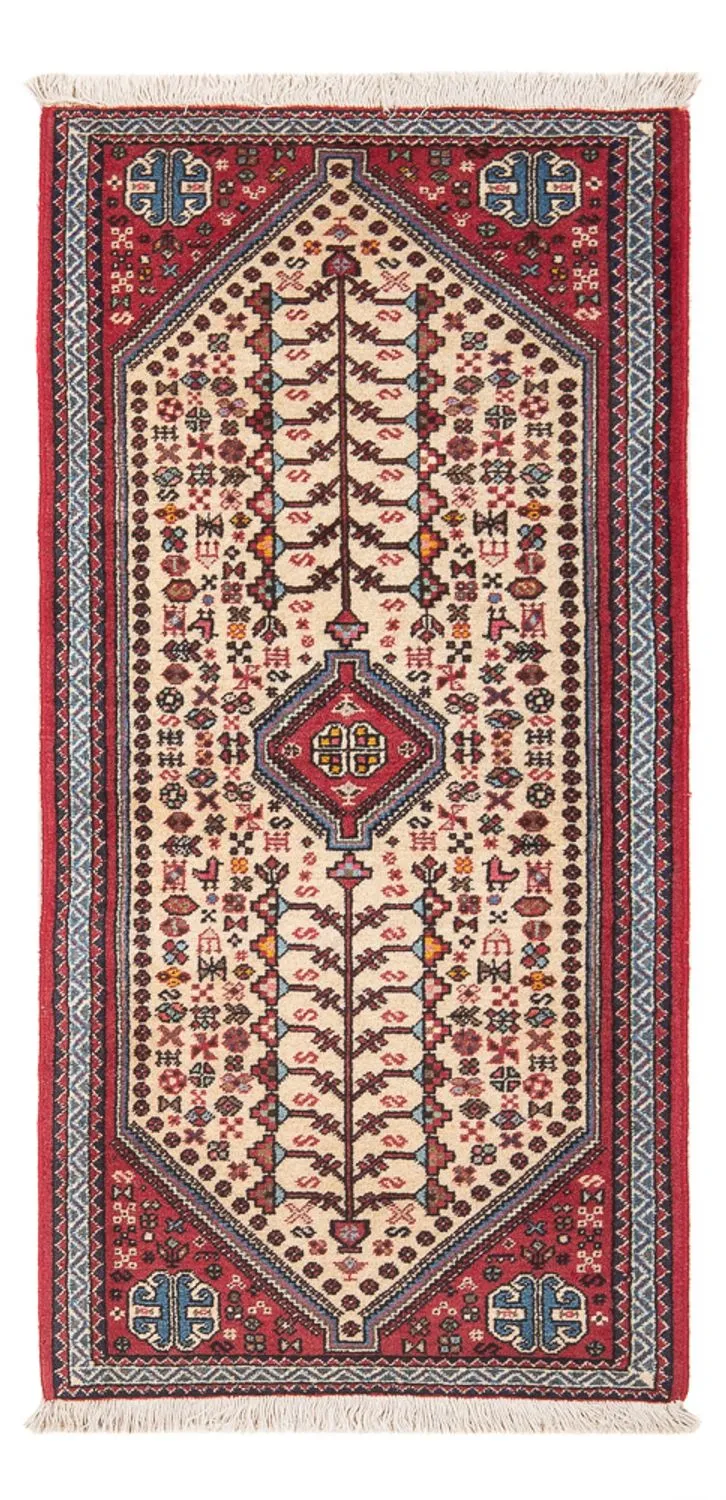 Abadeh Teppich 63x147cm - Perserteppich - creme