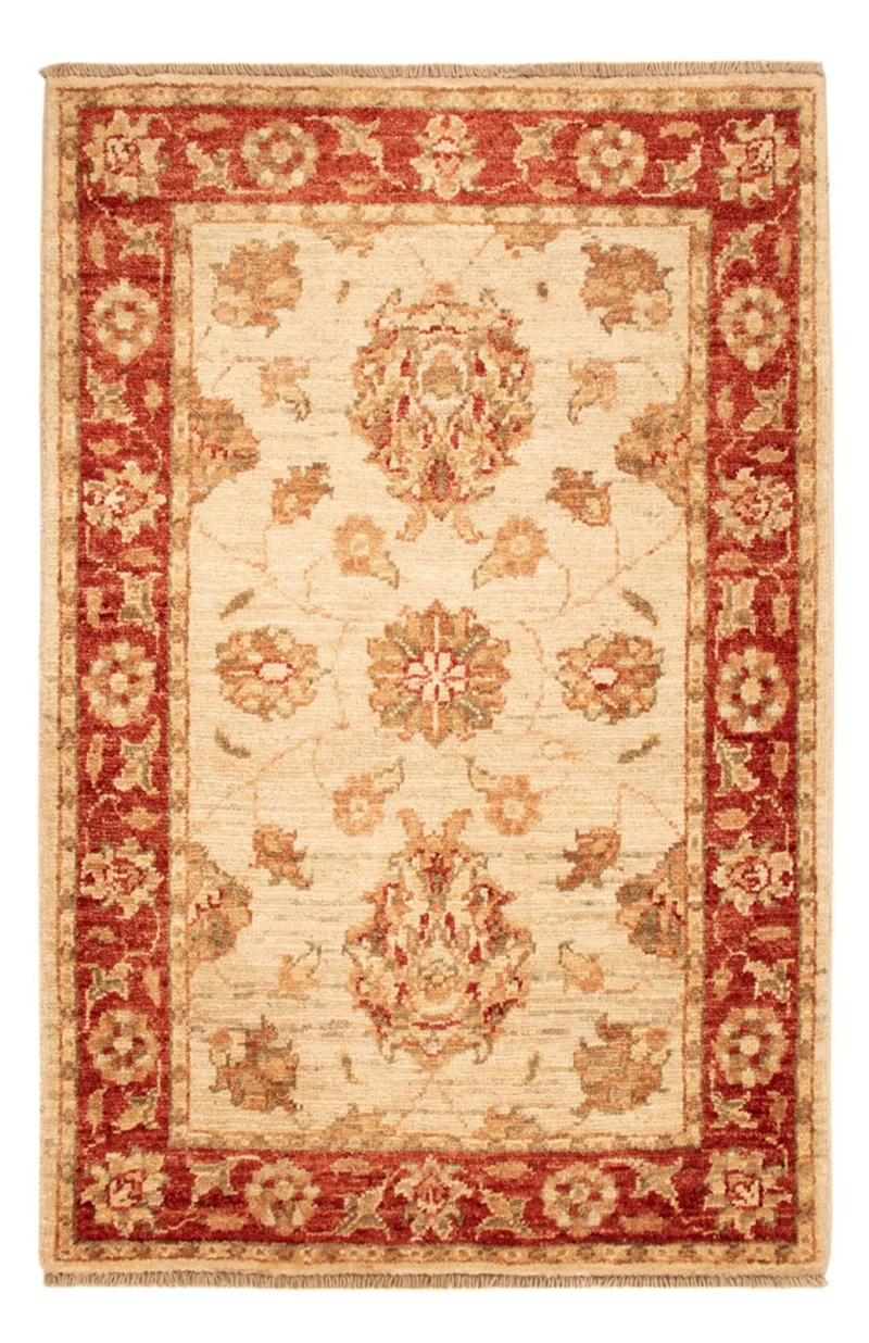 Ziegler Teppich 62x93cm - Orientteppich - beige