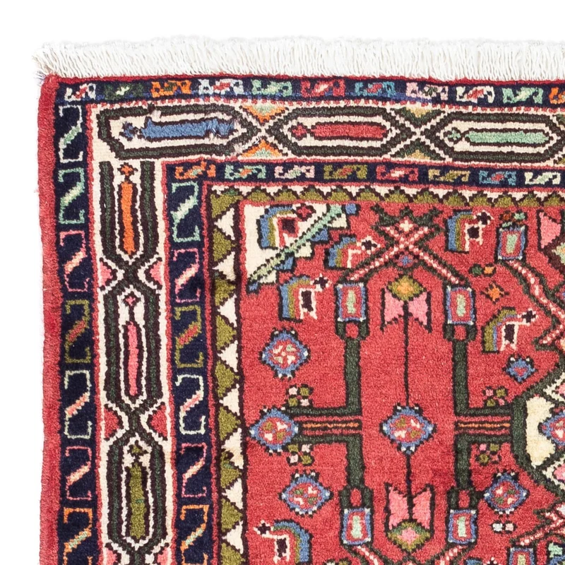Hosseinabad Teppich 80x125cm - Perserteppich - rot