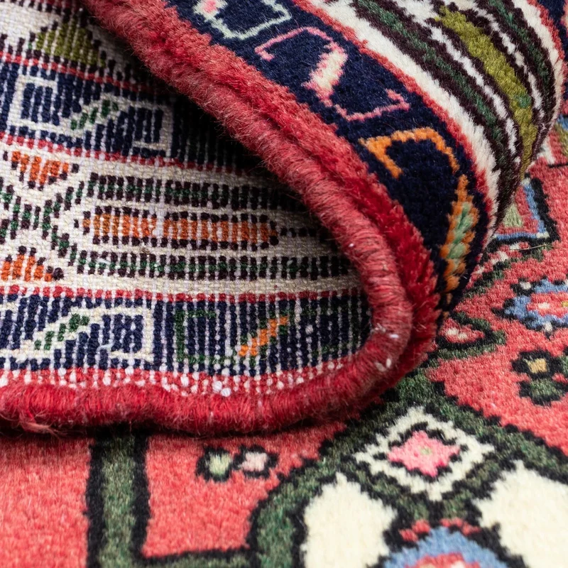 Hosseinabad Teppich 80x125cm - Perserteppich - rot