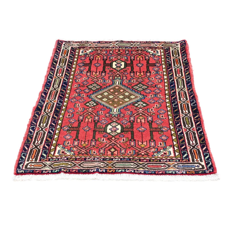 Hosseinabad Teppich 80x125cm - Perserteppich - rot