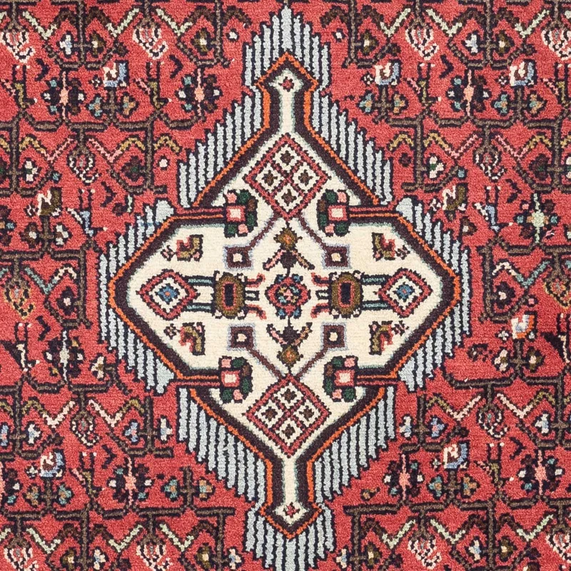 Hosseinabad Teppich 80x125cm - Perserteppich - rot