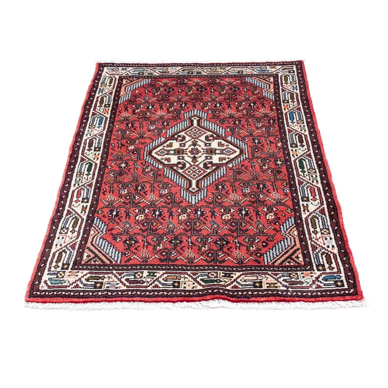 Hosseinabad Teppich 80x125cm - Perserteppich - rot