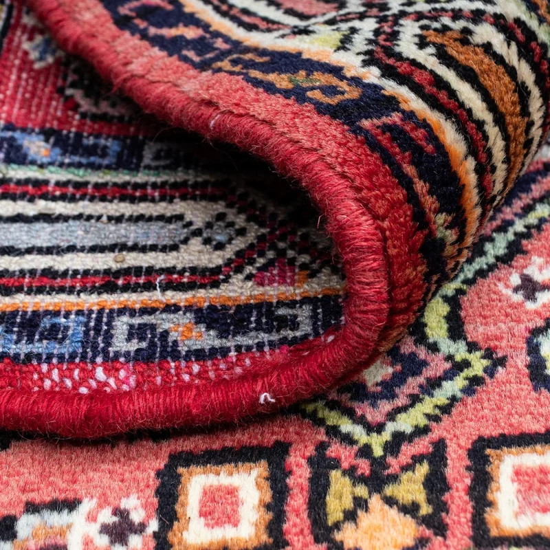 Hosseinabad Teppich 80x125cm - Perserteppich - hellrot