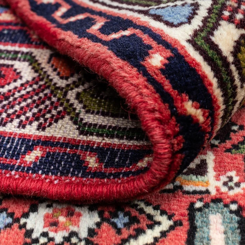 Hosseinabad Teppich 80x125cm - Perserteppich - rot