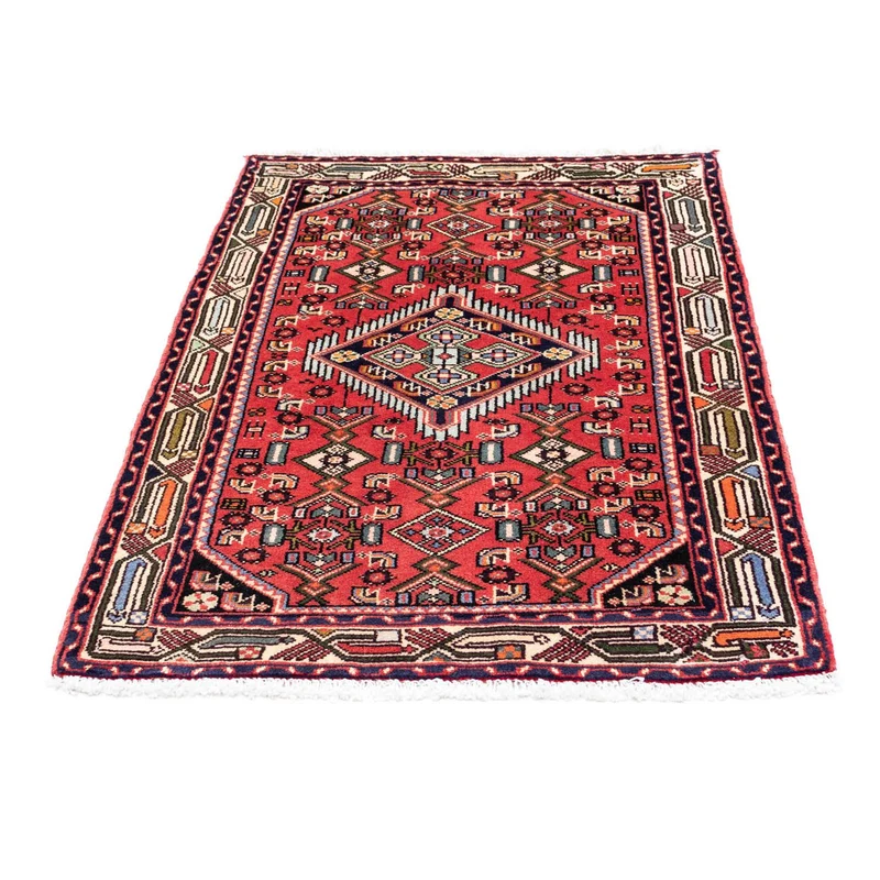 Hosseinabad Teppich 80x125cm - Perserteppich - rot