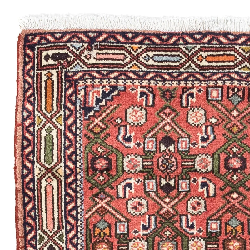 Hosseinabad Teppich 80x125cm - Perserteppich - hellrot