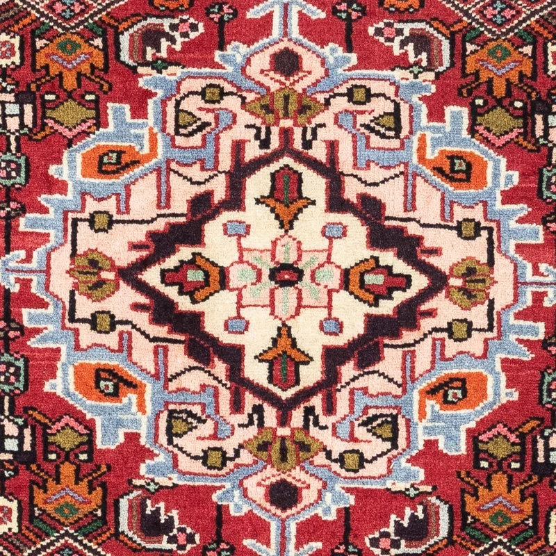 Hosseinabad Teppich 80x125cm - Perserteppich - rot