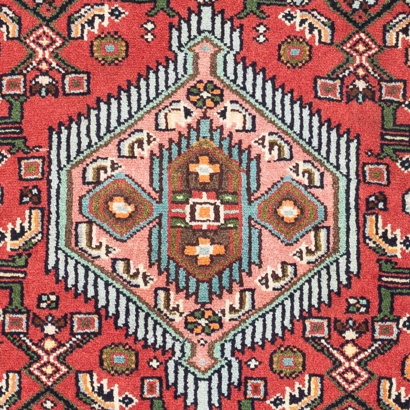 Hosseinabad Teppich 80x125cm - Perserteppich - rot