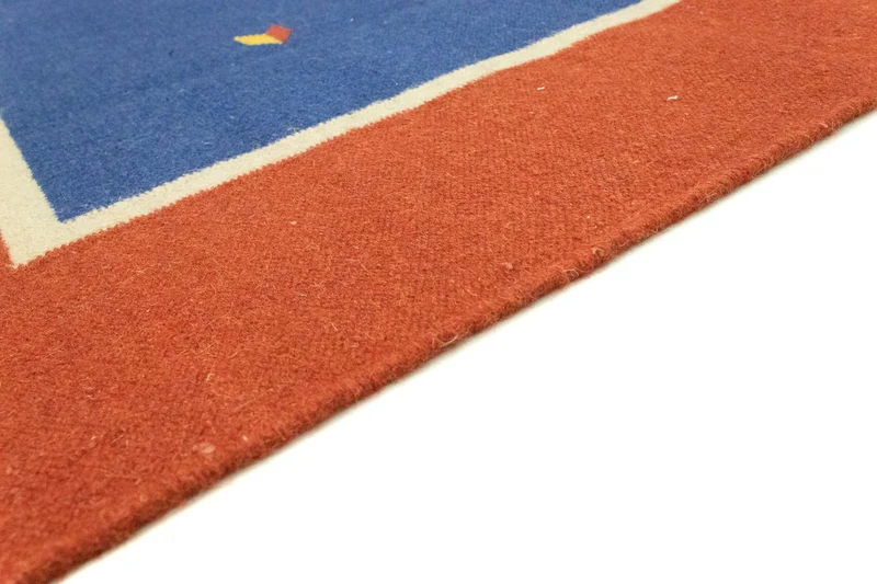 Kelim Modern Teppich 200x300cm - blau