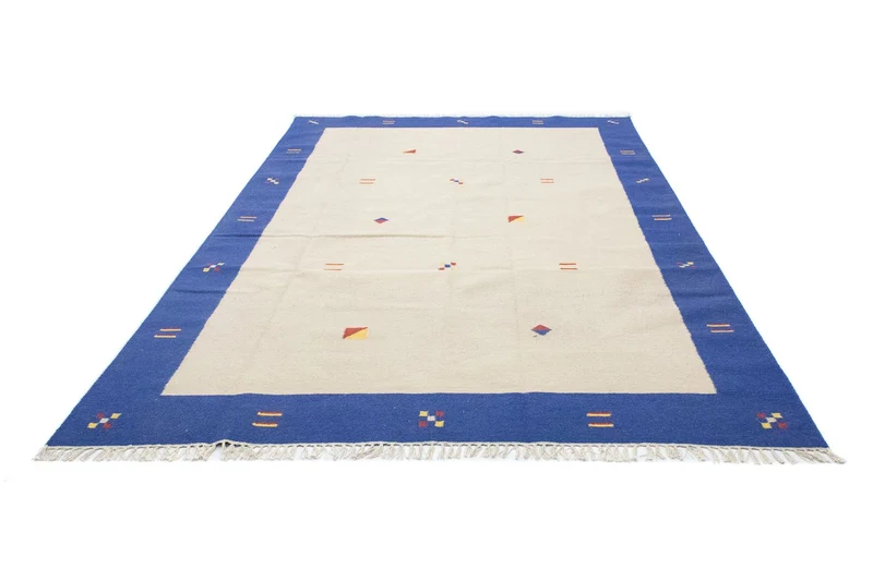 Kelim Modern Teppich 200x300cm - beige