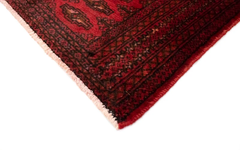 Turkaman Teppich 60x130cm - Orientteppich - rot