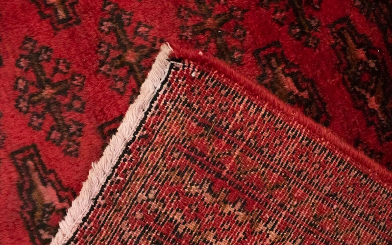 Turkaman Teppich 60x130cm - Orientteppich - rot