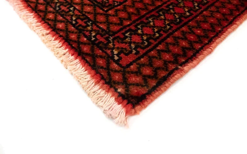 Turkaman Teppich 60x130cm - Orientteppich - rot