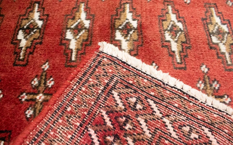 Turkaman Teppich 60x130cm - Orientteppich - rost