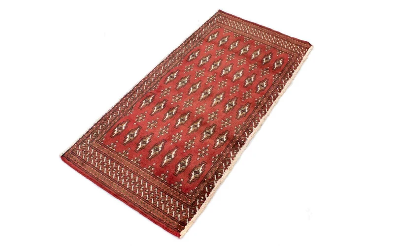 Turkaman Teppich 60x130cm - Orientteppich - rost